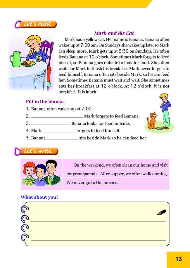 Unit 9 How Often Do You Go There?(第13页)