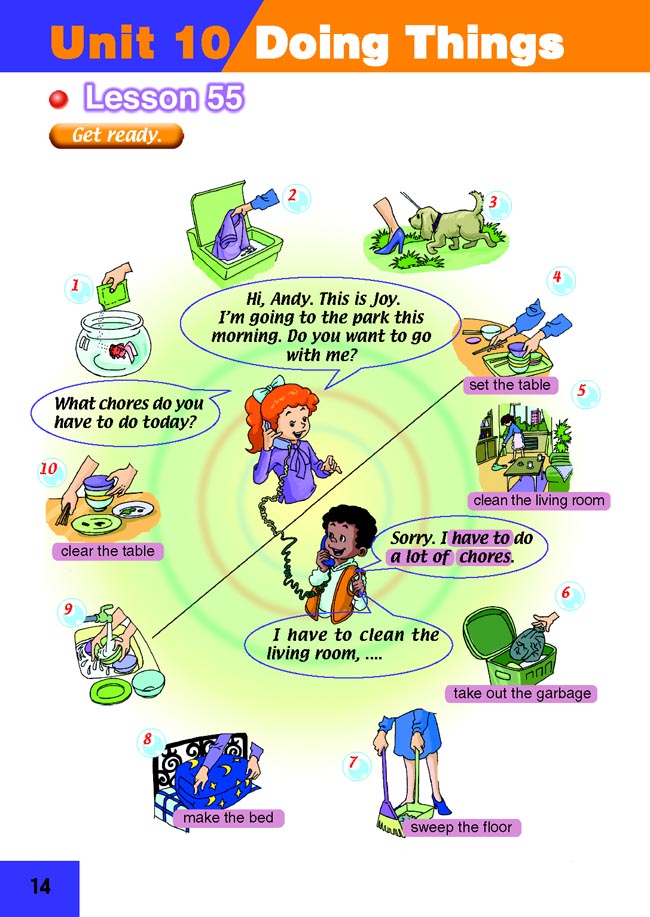 Unit 10 Doing Things(第14页)