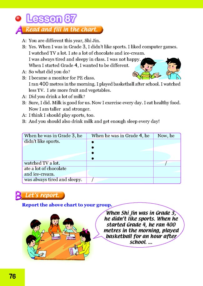 Unit 15 Growing Up(第76页)