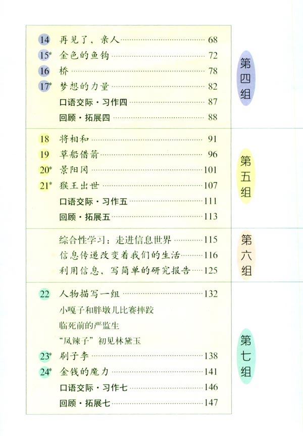 封面/前言/目录