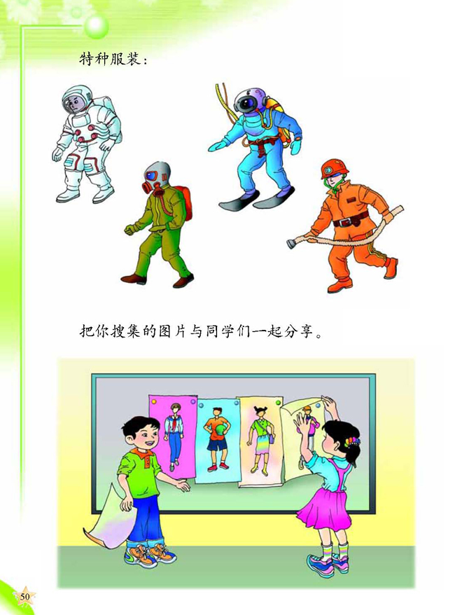 1 各式各样的服装(第50页)