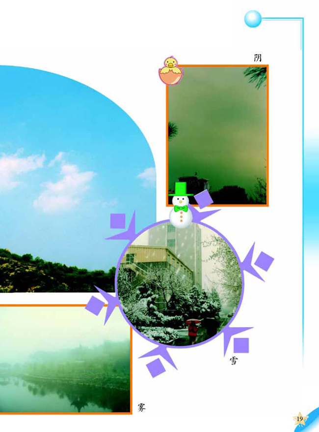 1 各种各样的天气(第19页)