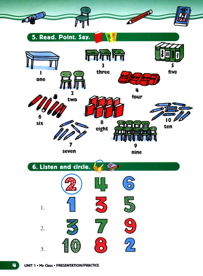 unit 1 My Class(第4页)