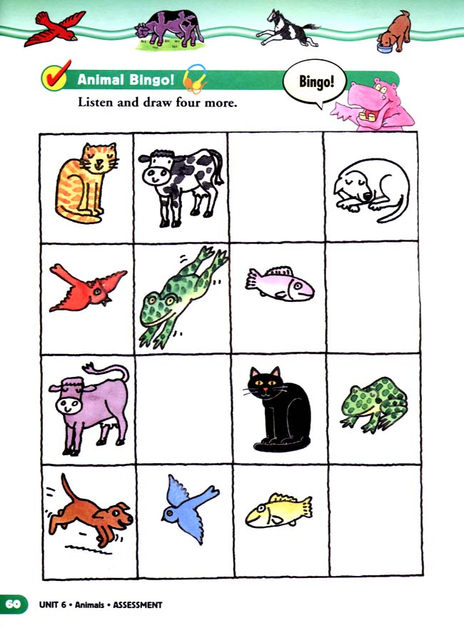 unit 6 Animals(第60页)