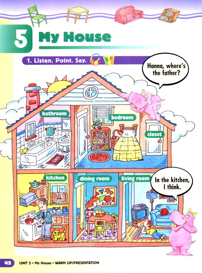 新派英语小学一年级上册教师教学用书unit5MyHouse