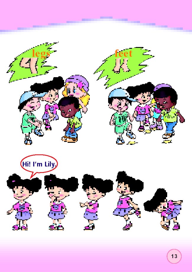 新起点小学一年级英语上册lesson9