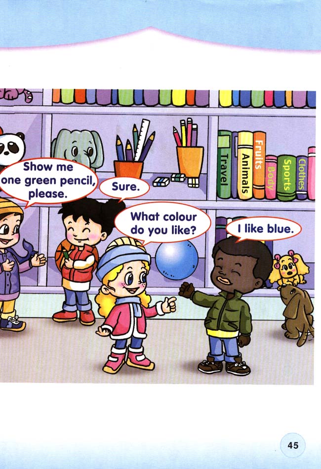 人教版新起点小学英语一年级上册――lesson33