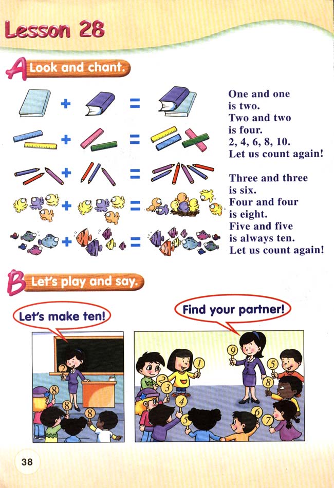 新起点小学一年级英语上册lesson28