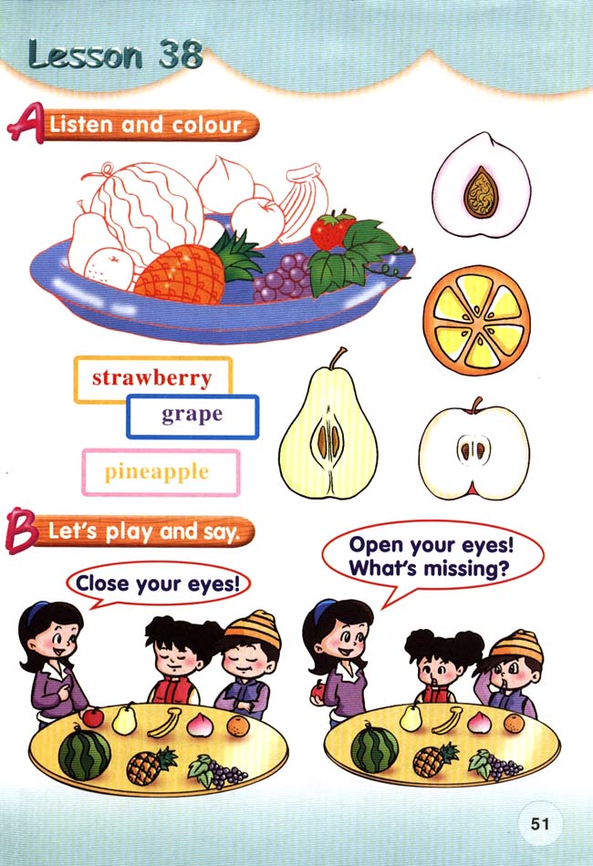 新起点小学一年级英语上册lesson38