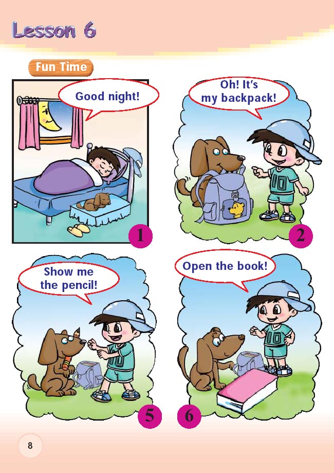 新起点小学一年级英语上册lesson6