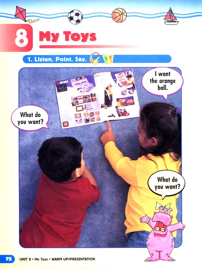 新派英语小学一年级上册教师教学用书unit 8 My Toys