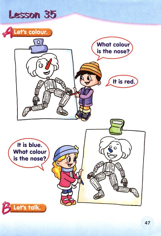 新起点小学一年级英语上册lesson35