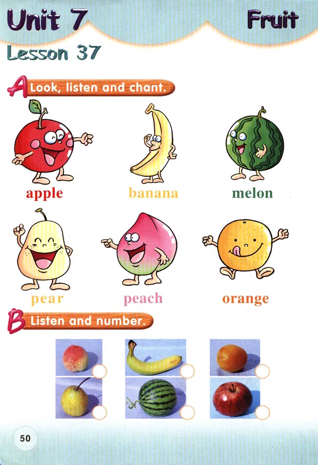 新起点小学一年级英语上册lesson37