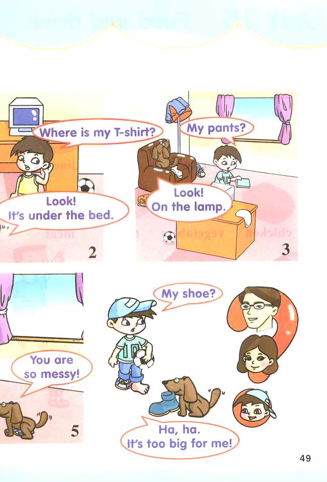 新起点小学一年级英语下册课本lesson84