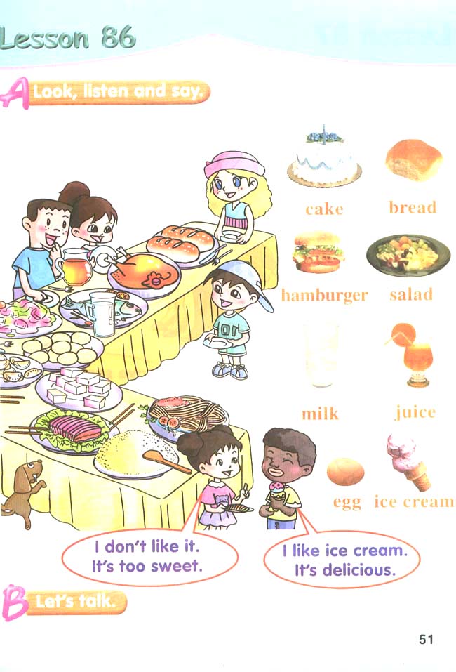 新起点小学一年级英语下册课本lesson86