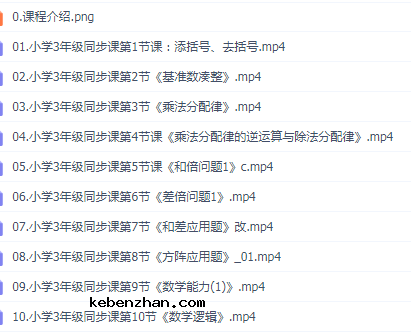 好芳法【完结】 王昆仑 数学3年级