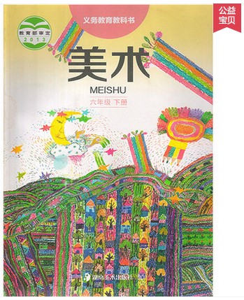 湘教版湘美版六年级美术下册(2013审定)